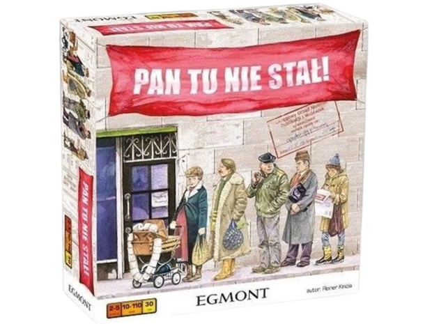 Gra rodzinna Pan tu nie stał!, Egmot, cena ok. 45 zł