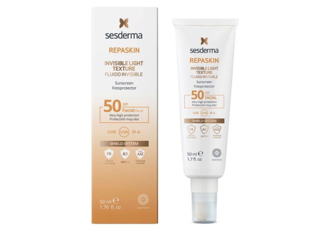 Krem z filtrem do twarzy Repaskin Fluido Invisible Fotoprotector SPF50, Sesderma, cena: 124,99 zł