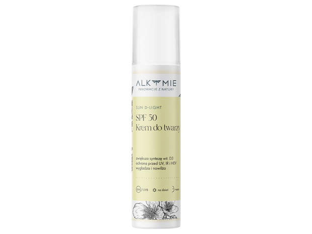 Krem z filtrem do twarzy Sun d-light SPF50, Alkmie, cena: 159 zł