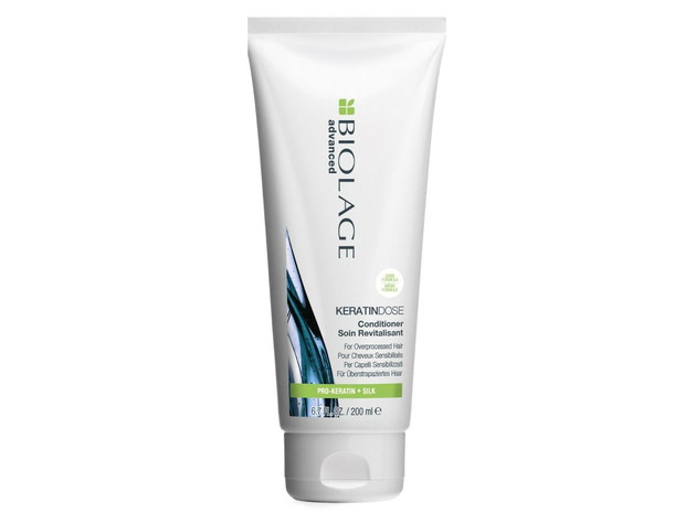 Odżywka do włosów wrażliwych i zniszczonych Keratindose, Biolage Advanced, cena: ok. 55 zł