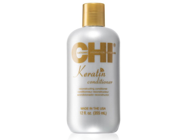 Odżywka z keratyną do włosów suchych KERATIN, CHI, cena: ok. 35 zł