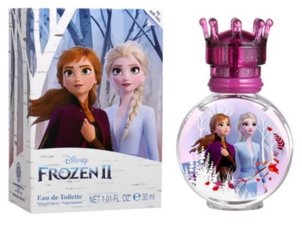 Prezent na Dzień Kobiet dla dziewczynki: Perfumy Kraina Lodu, Drogerie Natura, cena 15,99 zł