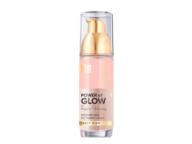 Rozświetlacz do twarzy i ciała Fancy Glam, AA WINGS OF COLOR, cena: 49,99 zł