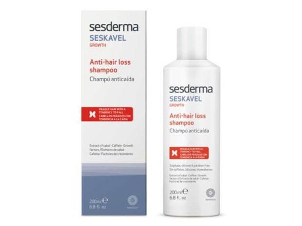 Szampon przeciw wypadaniu włosów Seskavel, Sesderma, cena: ok. 56 zł