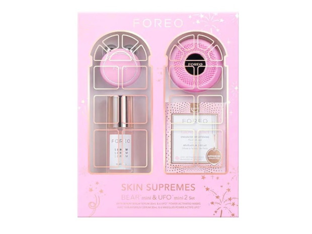 Zestaw FOREO SKIN SUPREMES BEAR™ mini & UFO™ mini 2, cena: 1499 zł