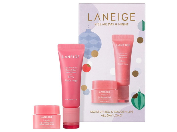 Zestaw świąteczny do pielęgnacji ust KISS ME DAY & NIGHT, Leneige, cena: 89 zł