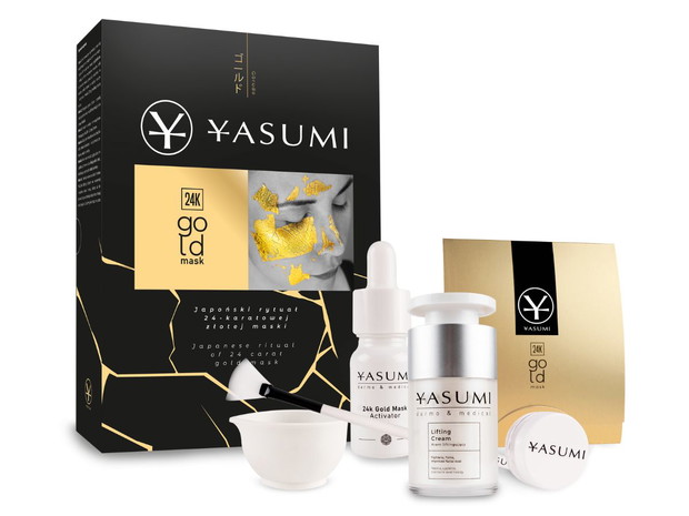 Zestaw święteczny 24k Gold Mask, YASUMI, cena: 237 zł