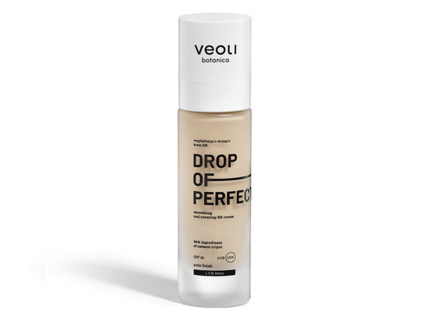 Krem wygładzająco-kryjący BB ze SPF 20 Drop Of Perfection, Violi Botanica, cena: 149 zł.