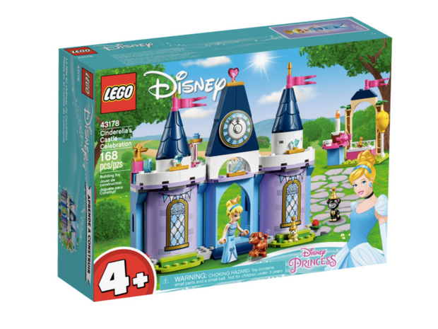 Lego klocki dla dziewczynki, Przyjęcie w zamku Kopciuszka 43178, cena 139,99 zł