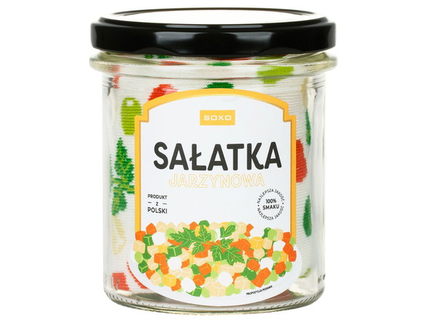 Skarpetki sałatka jarzynowa w słoiku, SOXO, cena ok. 50 zł