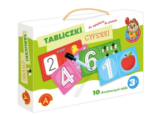 Tabliczka Sówka Mądra Główka, cyferki, cena 29,99 zł