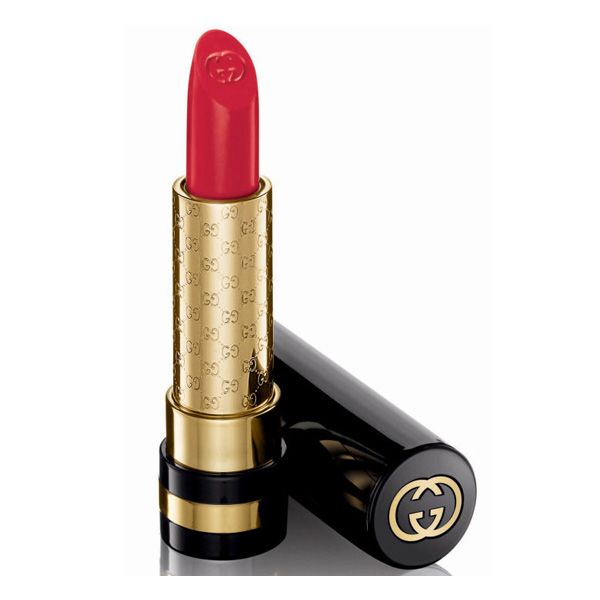 Czerwona szminka Luxurious Moisture-Rich Lipstick (Iconic Red - 390) Gucci, cena, ok. 151 zł