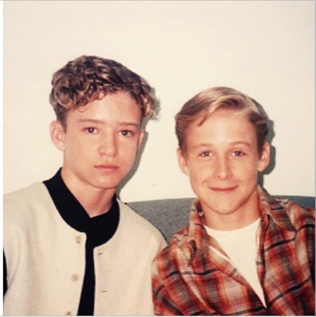 Justin Timberlake i Ryan Gosling w dzieciństwie