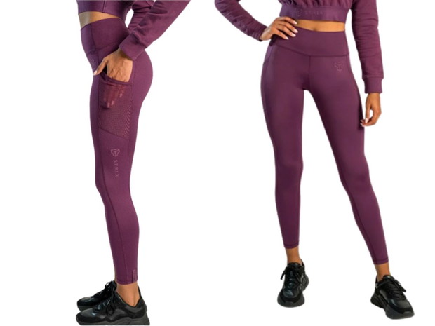 Legginsy Essential Plum, STRIX, cena 148 zł