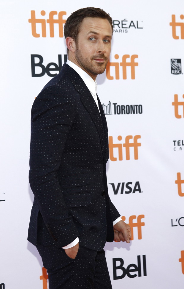 Ryan Gosling na czerwonym dywanie