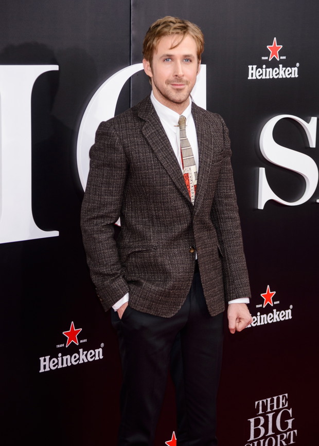 Ryan Gosling na czerwonym dywanie