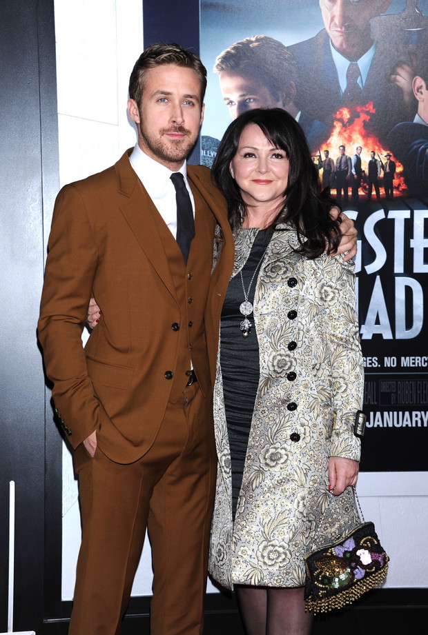 Ryan Gosling z mamą Donną