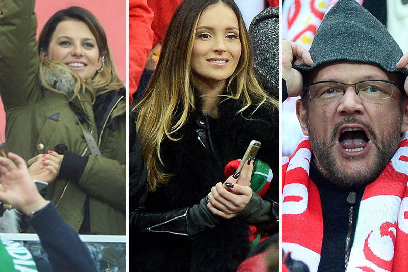 Gwiazdy na meczu Polska-Irlandia