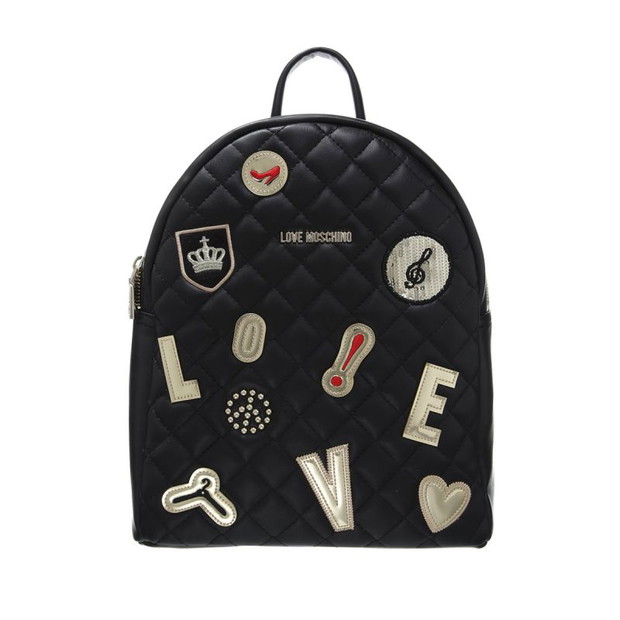 Czarny plecak Love Moschino, cena, ok. 949 zł