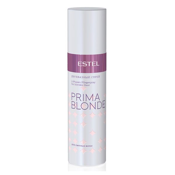 Dwufazowy spray pielęgnujący do włosów blond Estel, cena, ok. 75 zł