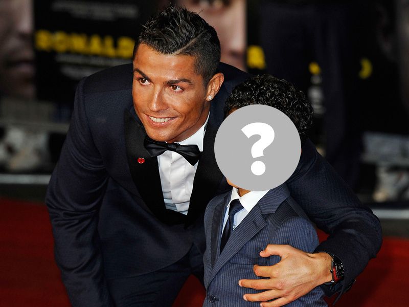 jak wygląda syn ronaldo, ronaldo z synem na premierze, zdjęcia syna ronaldo