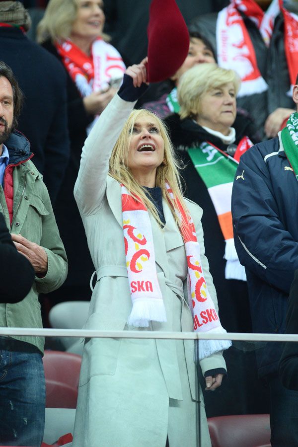 Gwiazdy na meczu Polska-Irlandia