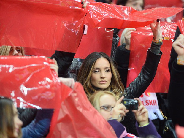 Gwiazdy na meczu Polska-Irlandia