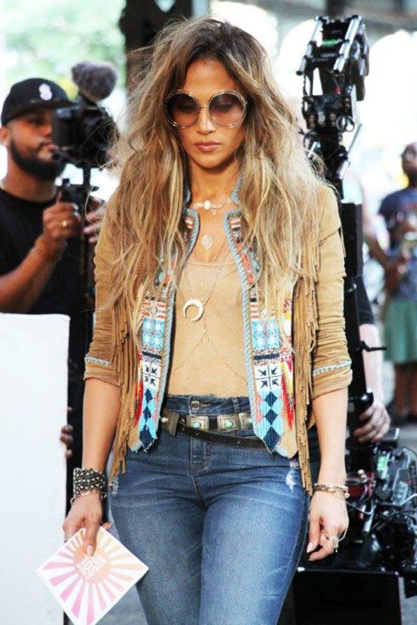 Jennifer Lopez na planie teledysku El Mismo Sol