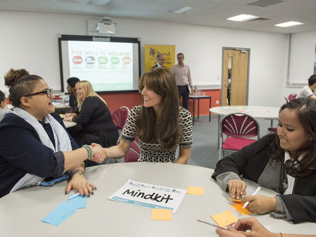 Księżna Kate i Książę William podczas dnia zdrowia psychicznego