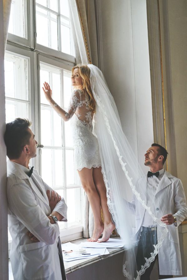 Ślubna sesja Joanny Koroniewskiej dla Vivy!