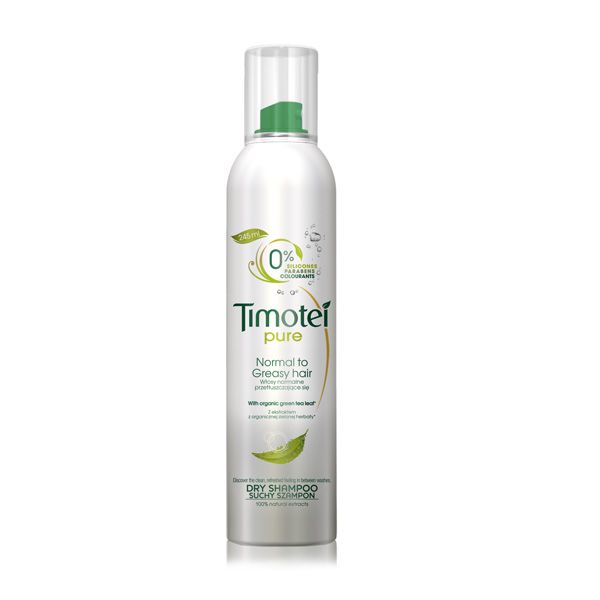 Suchy szampon Timotei Pure, cena, ok. 15,99 zł