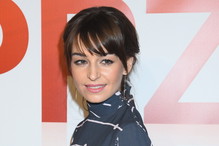Agnieszka Więdłocha na premierze filmu "Po prostu przyjaźń"