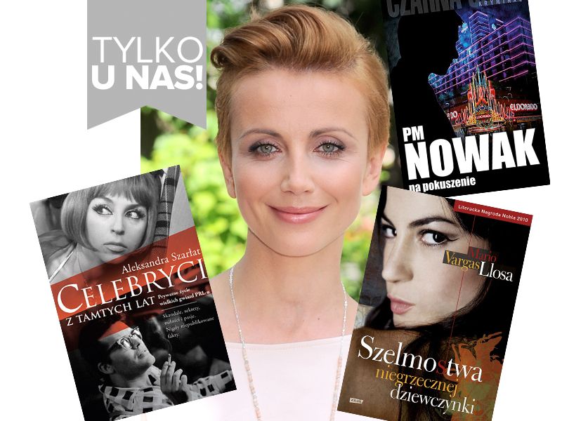 Jakie książki czyta Katarzyna Zielińska, top 5 ksiązek Zielińska, polecane książki, gwiazdy polecają