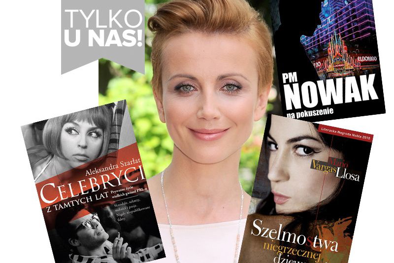 Jakie książki czyta Katarzyna Zielińska, top 5 ksiązek Zielińska, polecane książki, gwiazdy polecają