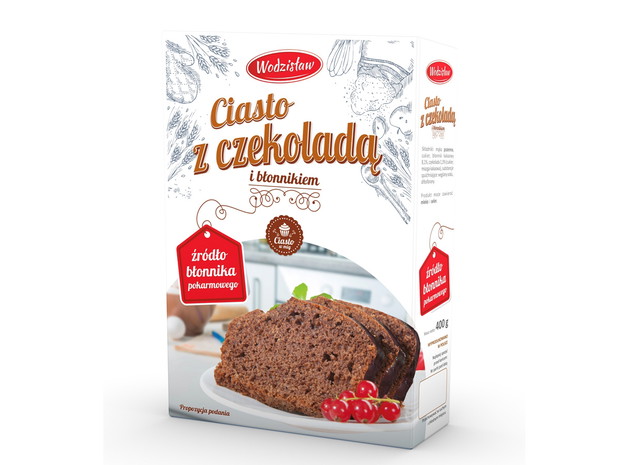 Ciasto z czekoladą i błonnikiem, Wodzisław
