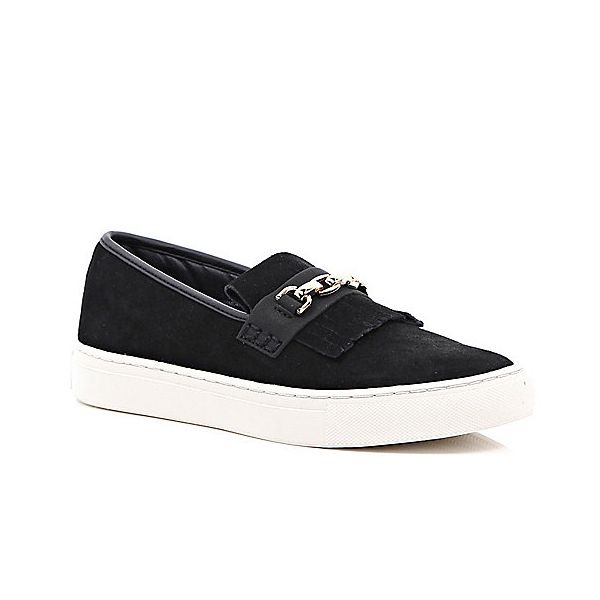 Czarne trampki slip-on River Island, cena, ok. 200 zł
