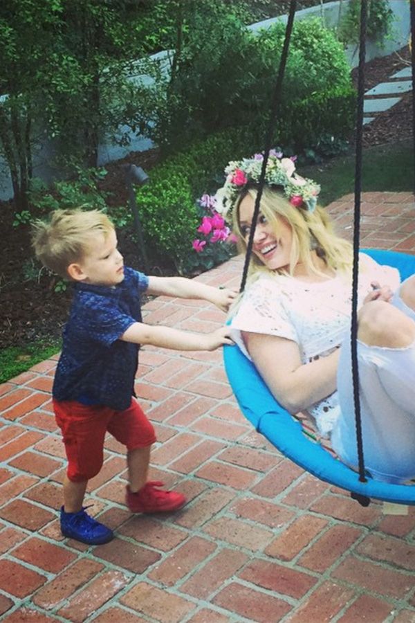 Hilary Duff z synem