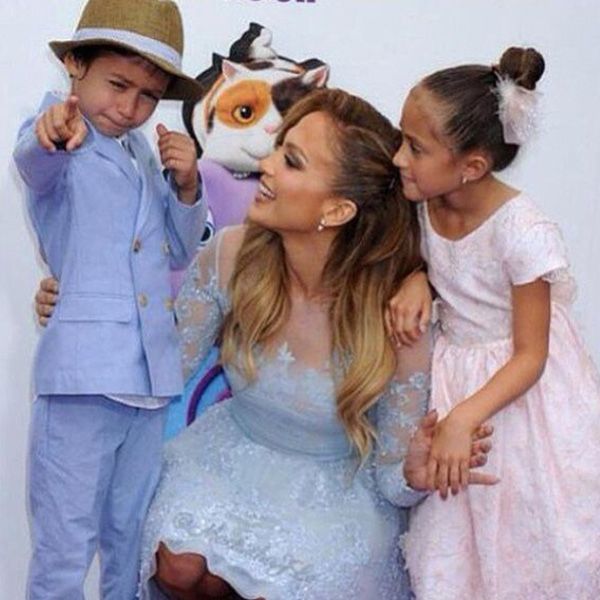 Jennifer Lopez z dziećmi