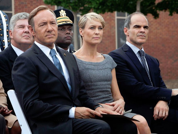 Kevin Spacey, Robin Wright, Michael Kelly