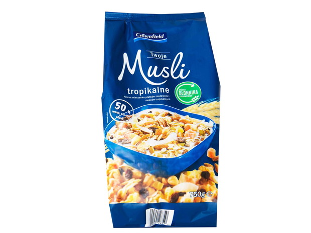 Musli tropikalne, do kupienia w Lidlu