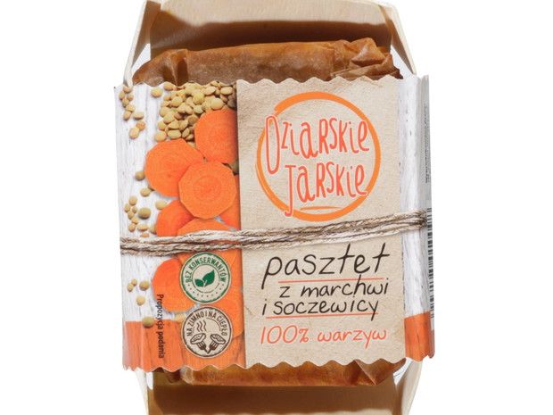Pasztet z marchwi i soczewicy, do kupienia w Netto