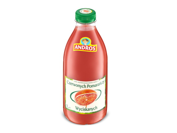 Sok Andros, czerwone pomarańcze