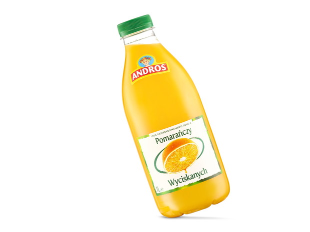 Sok Andros, pomarańcze