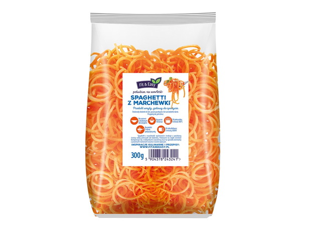 Spaghetti z marchewki, Fit&Easy