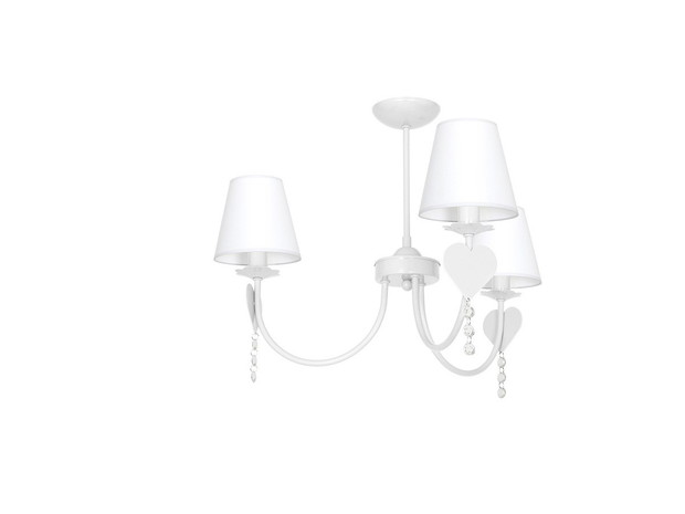 Żyrandol Luminex Serce, Castorama - cena 329 zł
