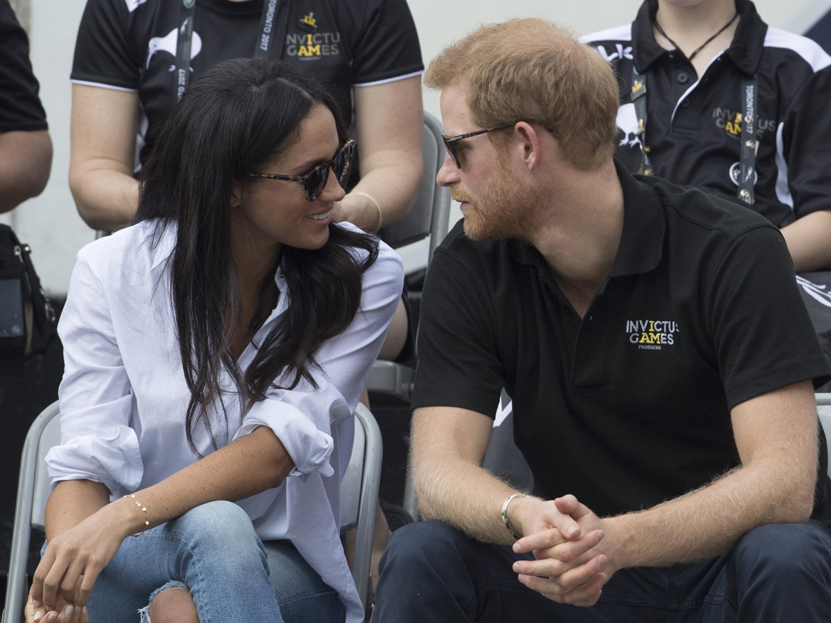 Książę Harry i Meghan Markle przyłapani na czułościach
