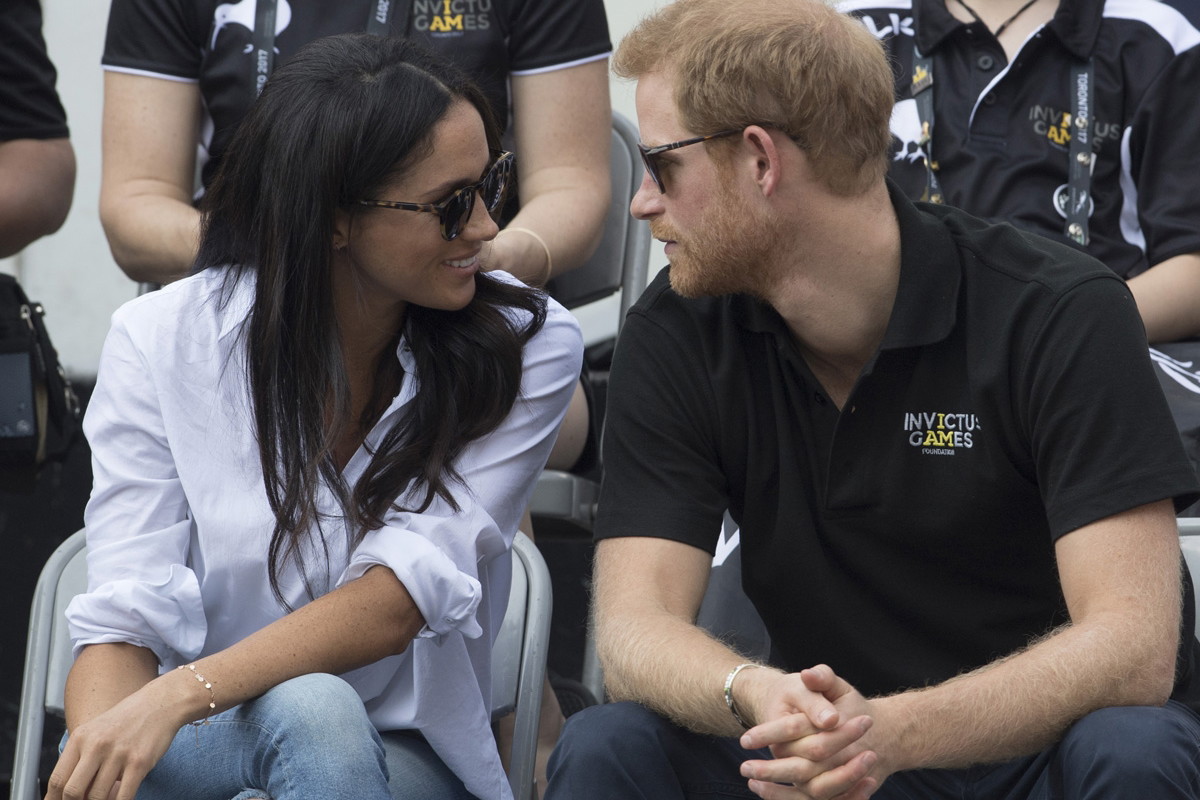 Książę Harry i Meghan Markle przyłapani na czułościach