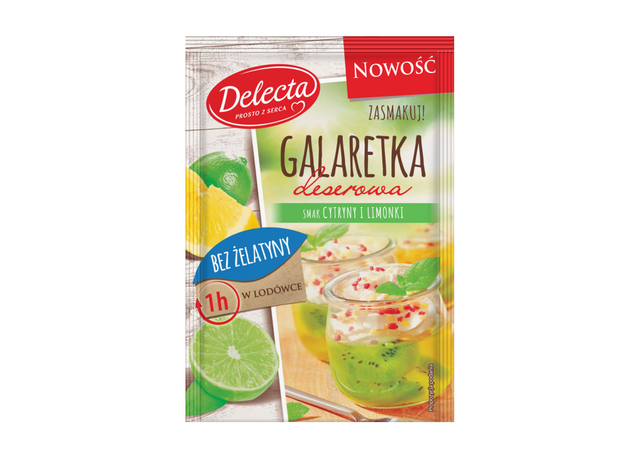 Galaretka Delecta, cytryna&limonka