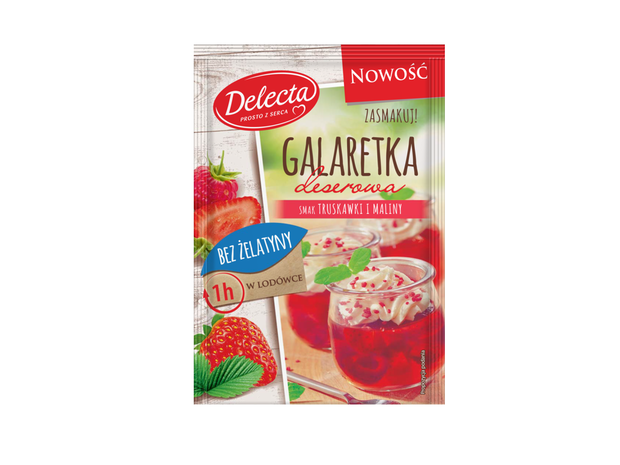 Galaretka Delecta, truskawka&malina