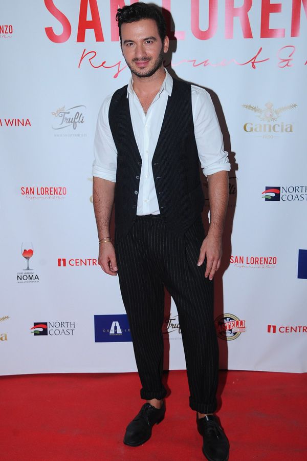 Gwiazdy na otwarciu restauracji San Lorenzo: Stefano Terrazzino